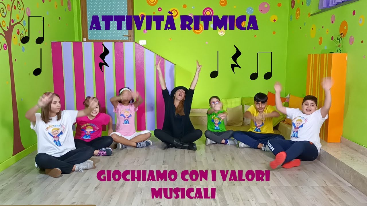 Attività ritmica per bambini...giochiamo con i valori musicali!