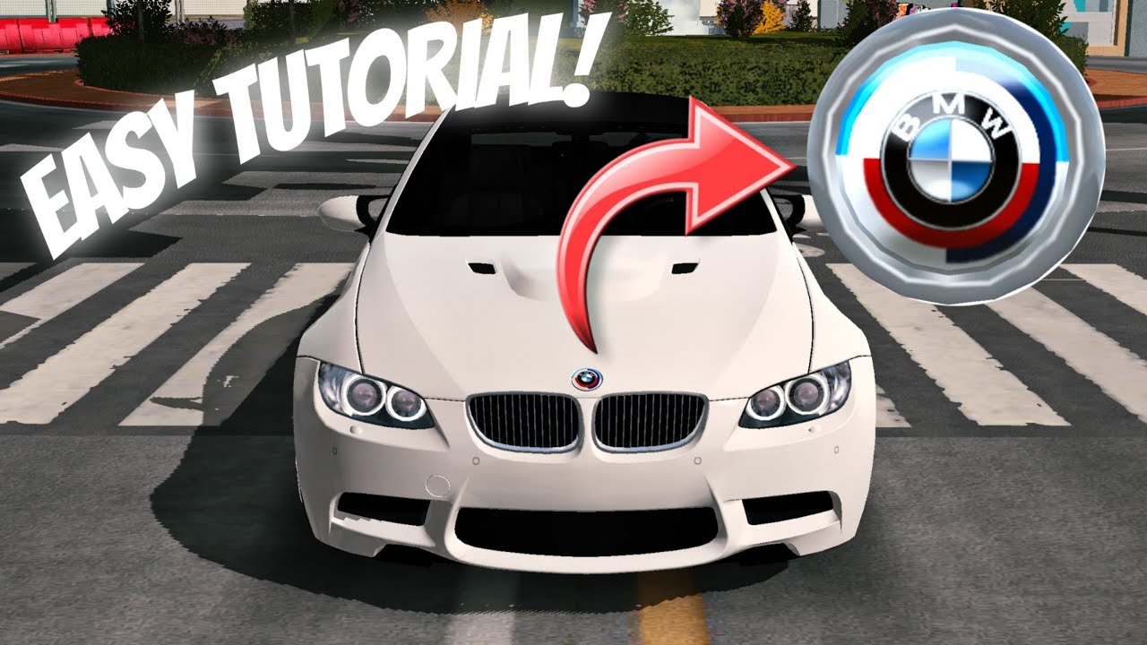 Realistic BMW Logo Design Tutorial! | Easy Tutorial | Car Parking Multiplayer