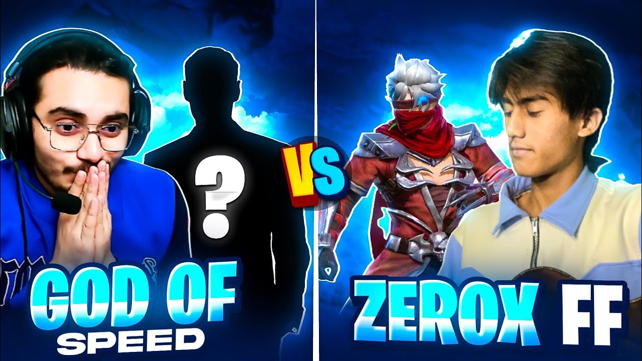 Super Speed Player Vs Zerox FF ⚡| Faster Than PC Player 🤖 Can He Left Assassin Army For NG Esports 🔥