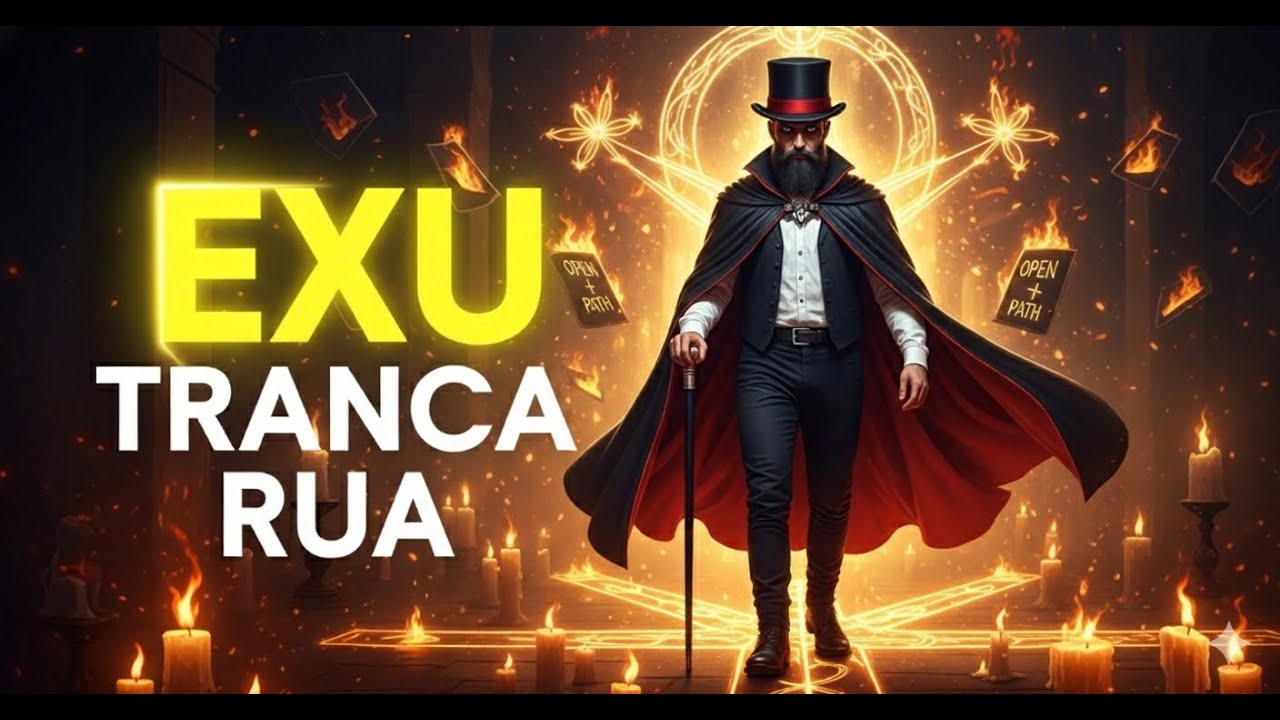 Exu Tranca Ruas Das Almas | Música para Proteção Espiritual | Energia da Meia-Noite