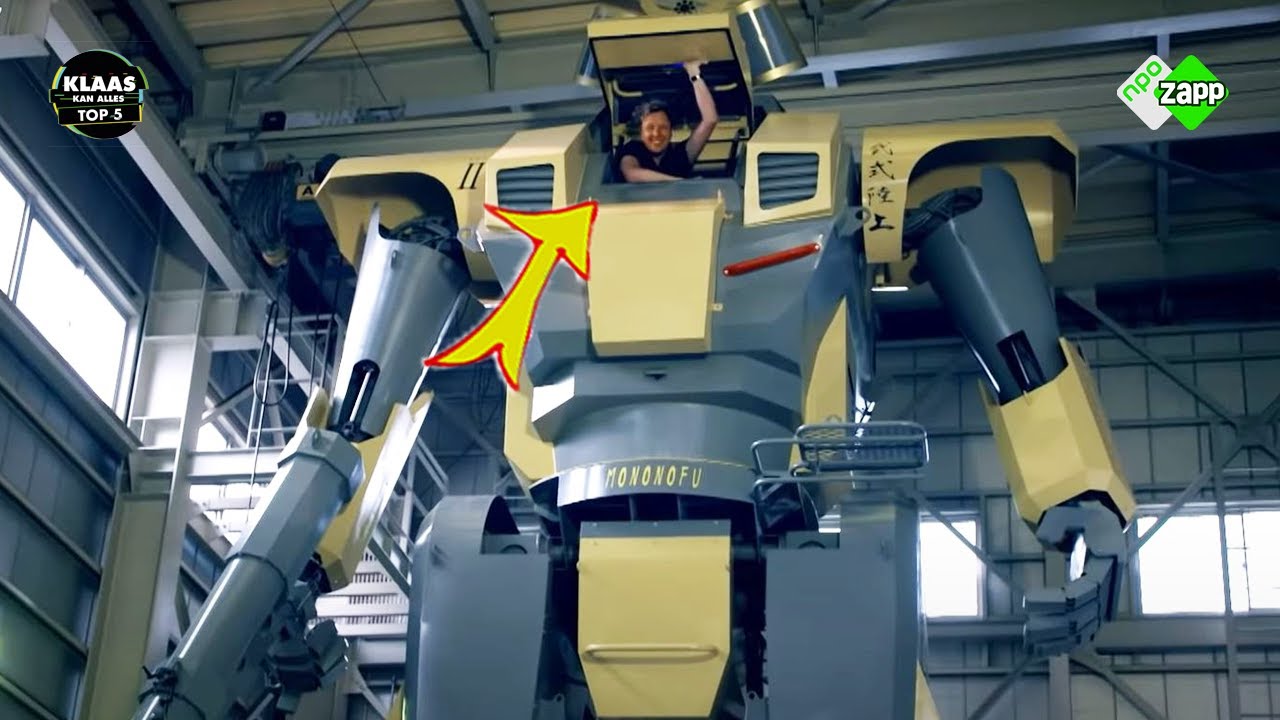 TOP 5 MEEST INDRUKWEKKENDE ROBOTS 😎 | Klaas Kan Alles