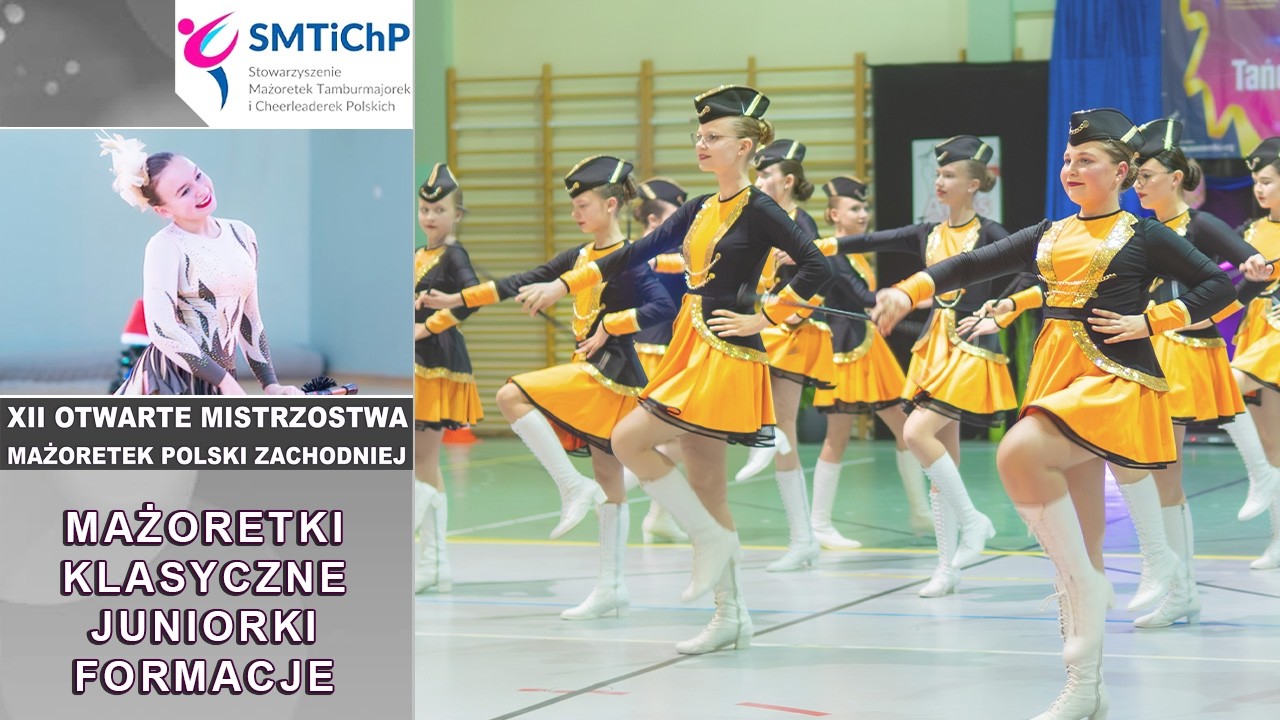 MAŻORETKI KLASYCZNE JUNIORKI FORMACJE - MAŻORETKI KGHM - GŁOGÓW - SMTiChP / Góra 2024 | PL - G290