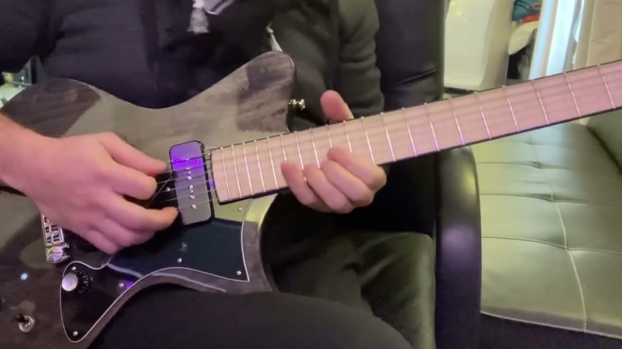 Guitare modèle Type B micros P90 ASYLUM.