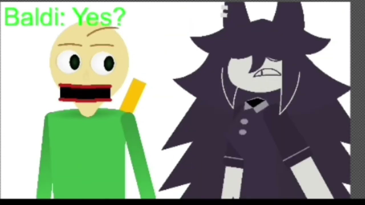 Baldi meets Claire, Engel, Bubble, Lana And Abbie | #sticknodes |