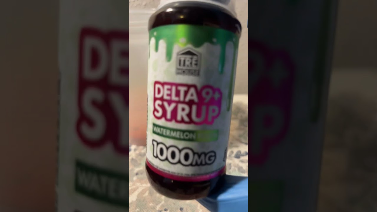 TreHouse delta 9 watermelon felon syrup 🍉