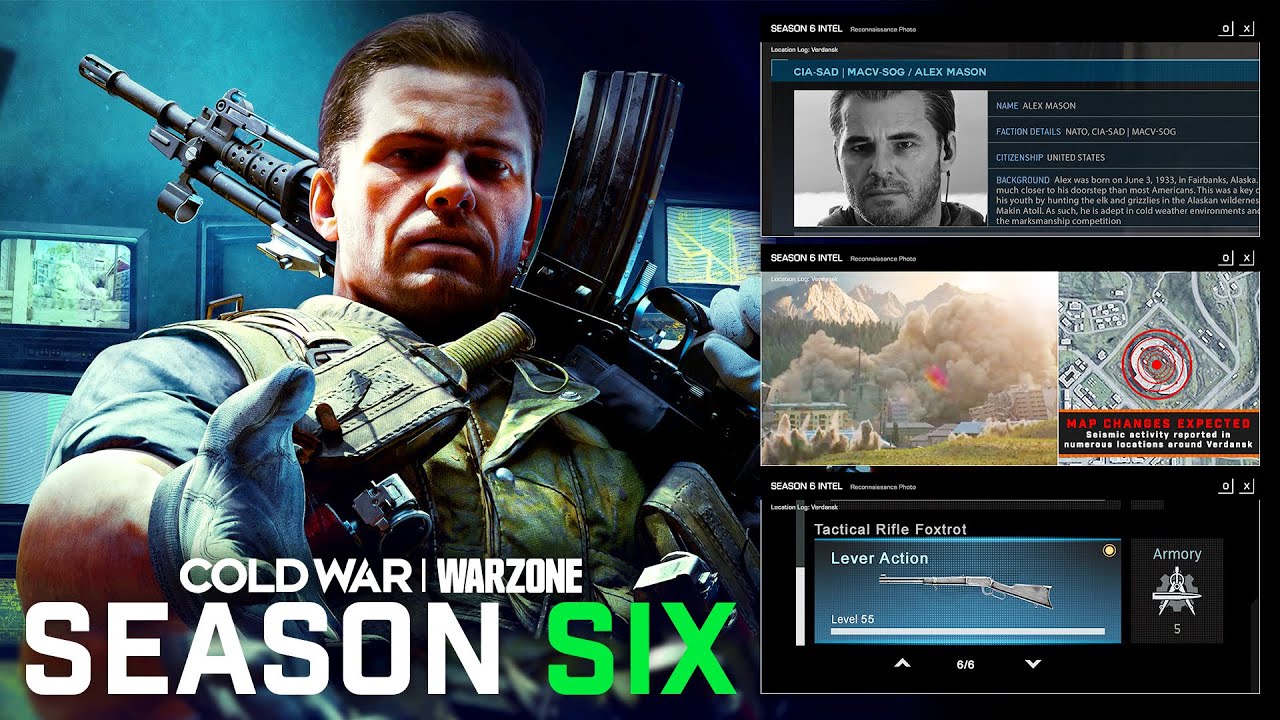 The WARZONE SEASON 6 MAP CHANGES, WEAPONS & More Just Got Teased... (Call of Duty Warzone)