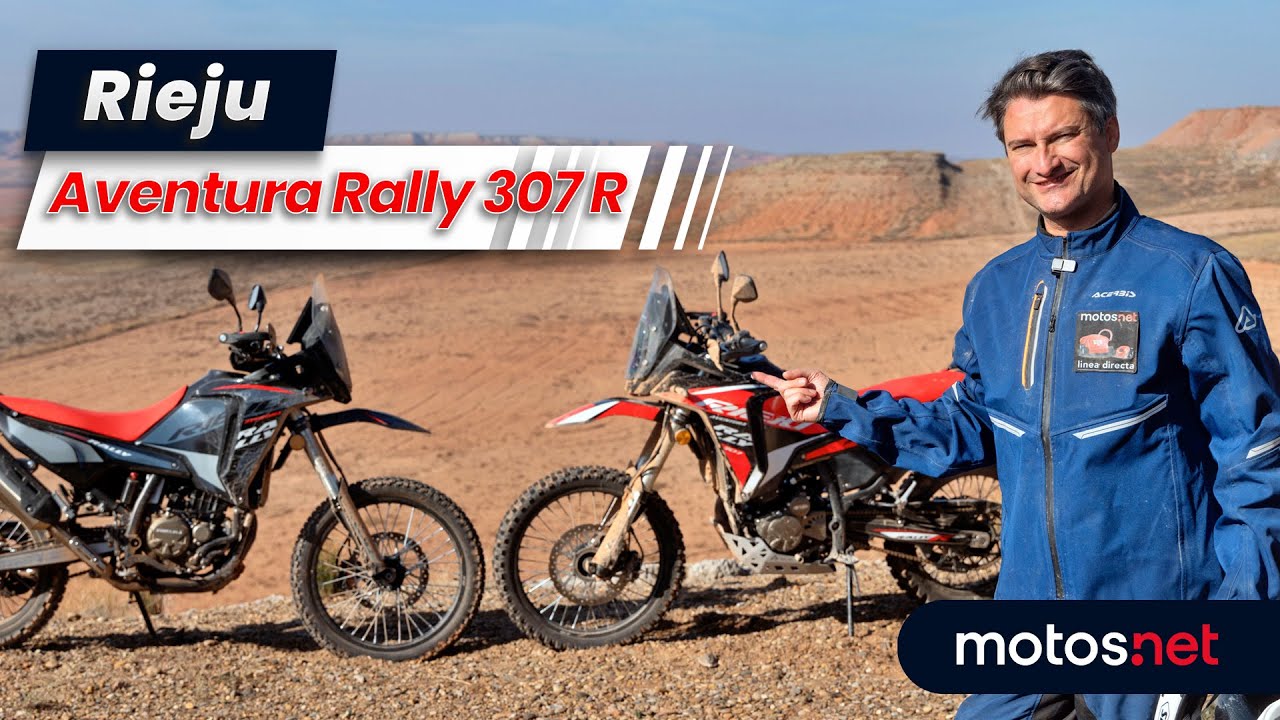 🏜️ Rieju Aventura Rally 307 R 2025 /¿Como la Honda CRF300 Rally?/ Review / Presentación / motos.net
