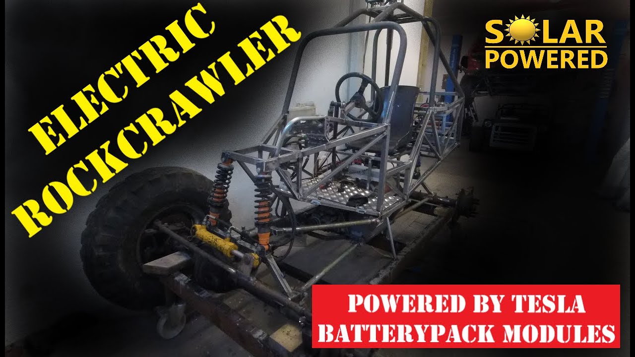 Electric Rockcrawler Update on chassis and suspension