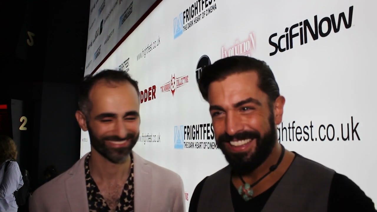 Adam Bond and Hadi Khanjanpour interview for 'The Lair' at FrightFest 2022