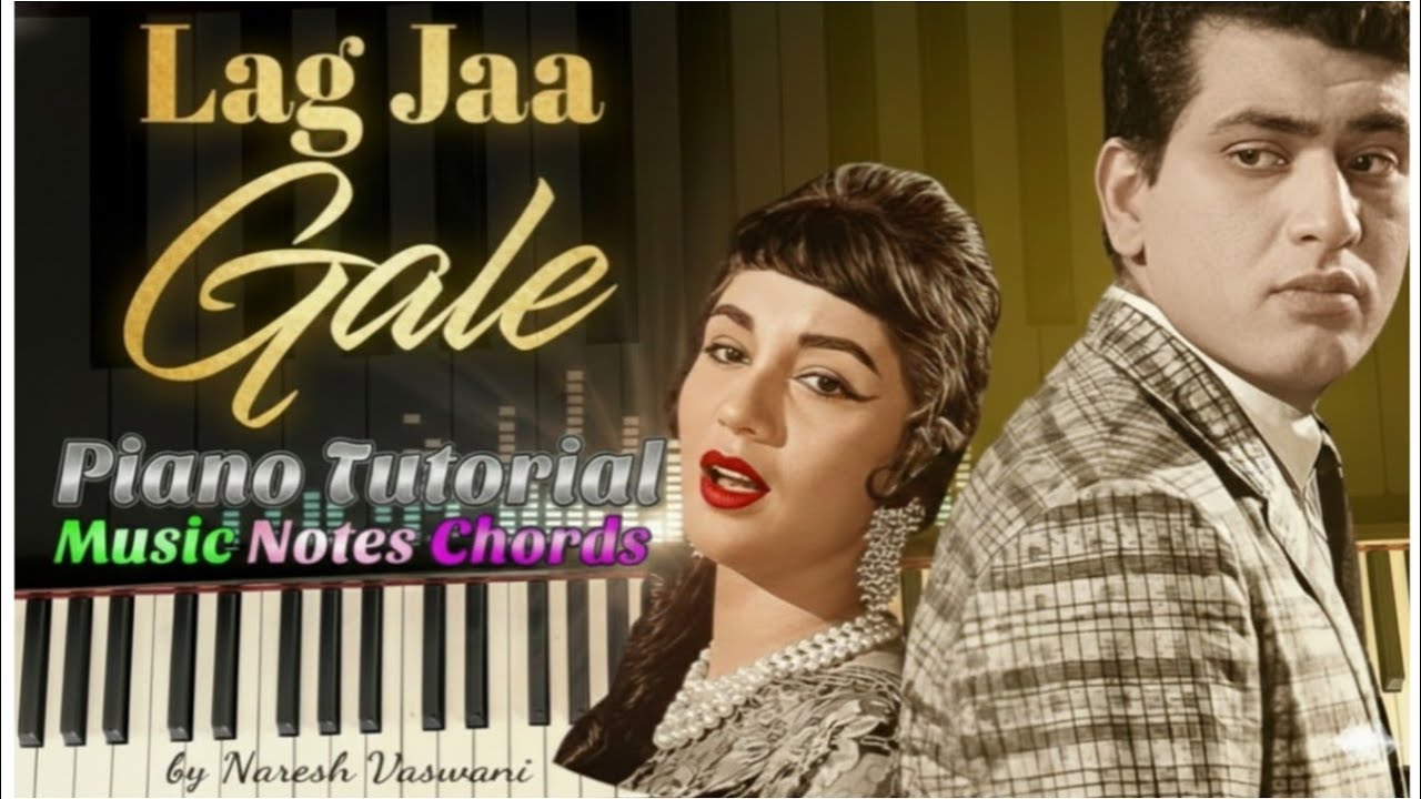 Lag Ja Gale Piano Tutorial: Step-by-Step Notes & Chords by Naresh Vaswani 