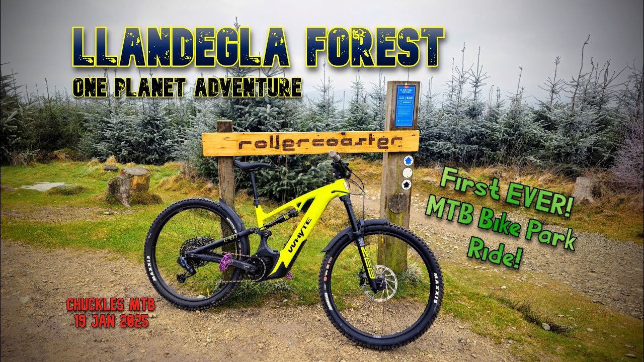 Llandegla Bike Park - Novice First Ride! 19 Jan 2025 4K