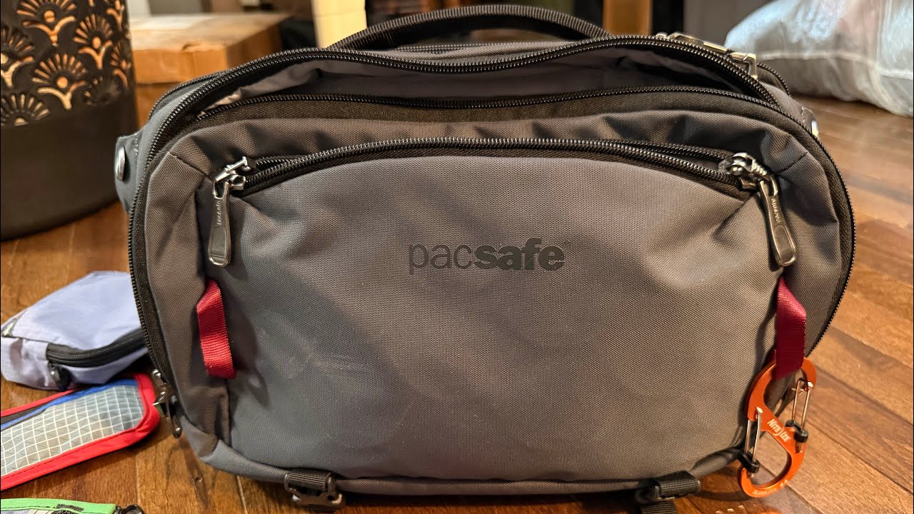 Pacsafe EXP 12 Anti-theft Sling Bag!  The Bag I Always Wanted Pacsafe to Make 💪🏼