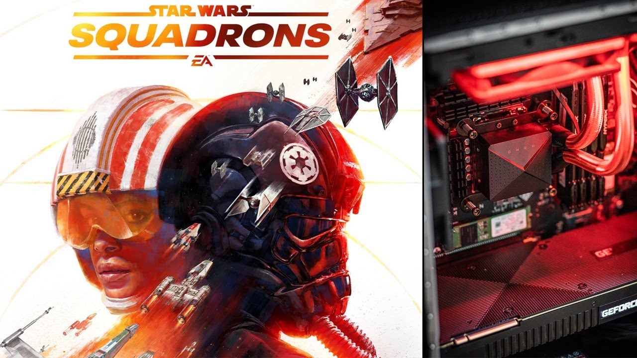 PC Star Wars: Squadrons gameplay in 4k HDR