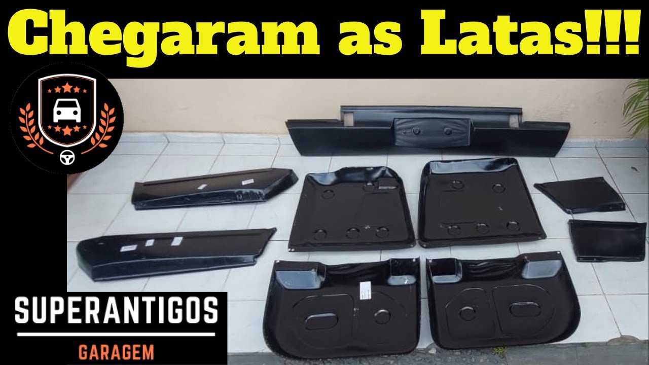 Chegaram as latas (remendos) da GM Caravan 1976 - Episodio 10