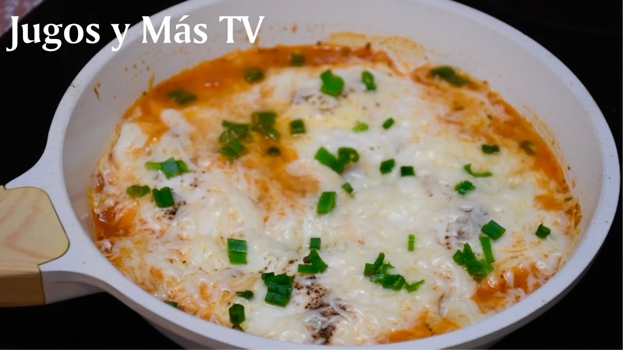 Huevos Napolitanos Para Desayunar Súper Rico