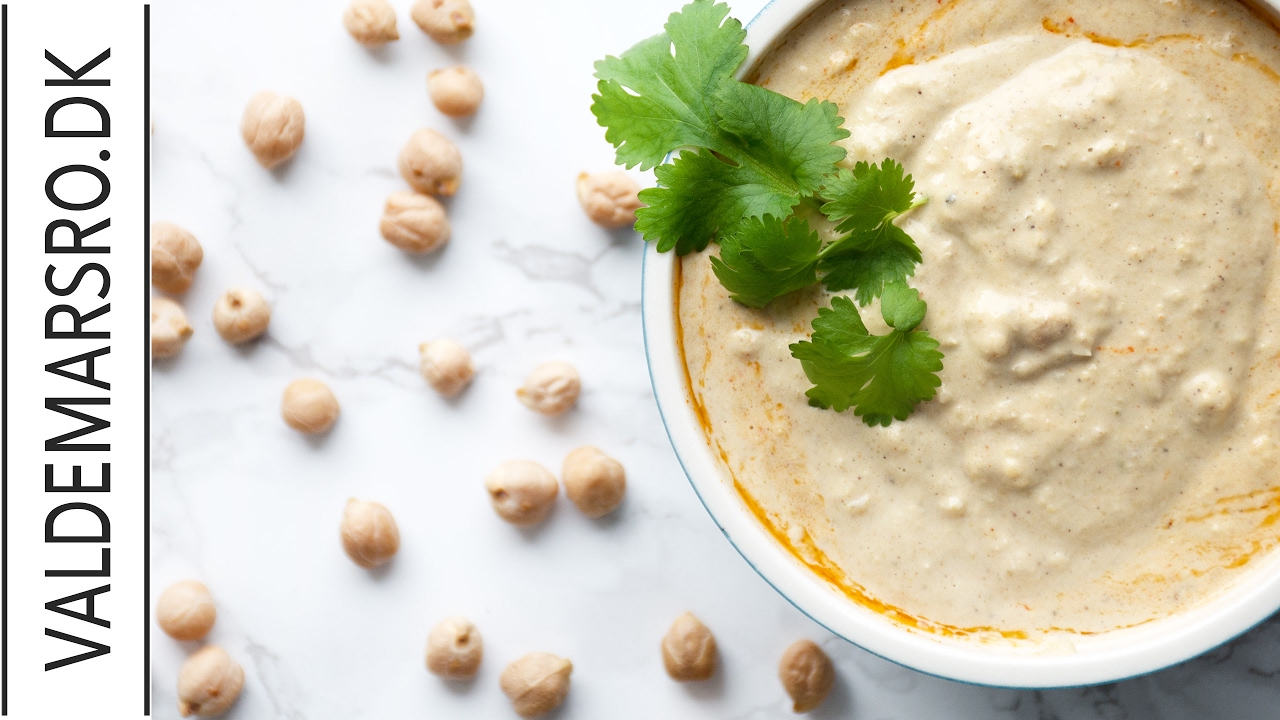 Humus - opskrift p&aring; l&aelig;kker hjemmelavet hummus