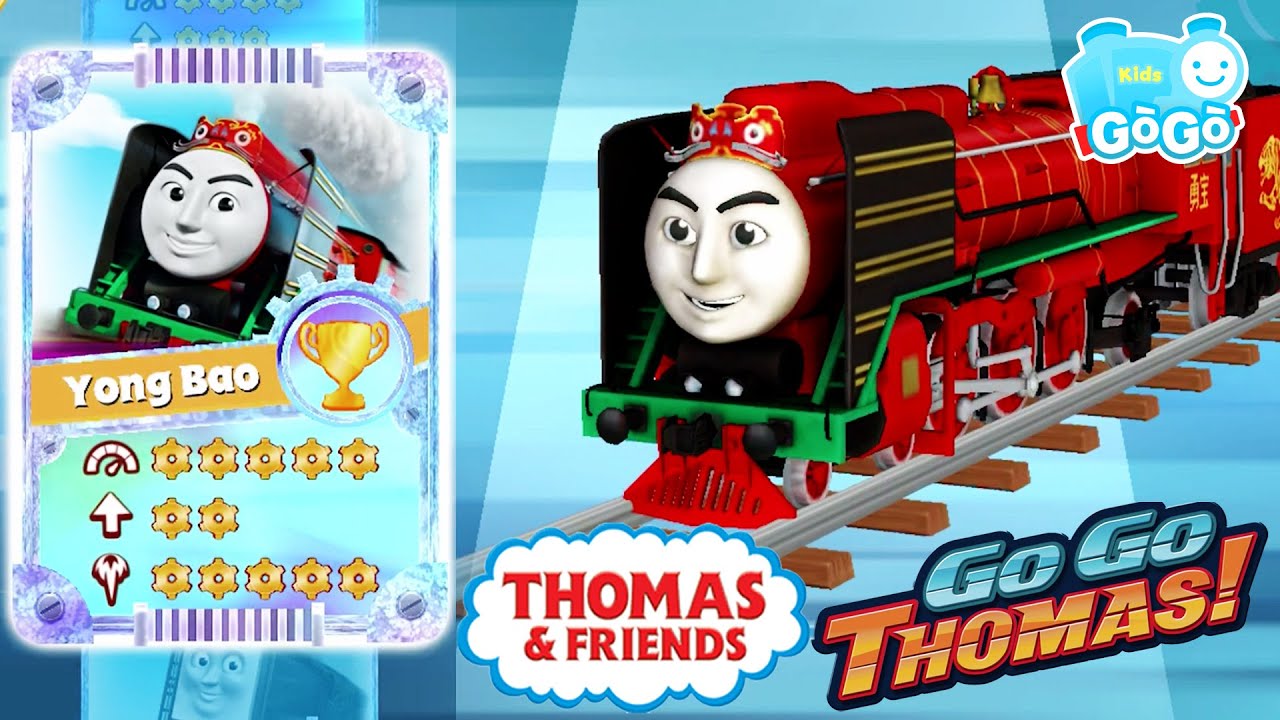 Thomas & Friends VS Yong Bao at Funnel Tunnel Fast Races! Unlocked Thomas and Friends: GoGo Thomas