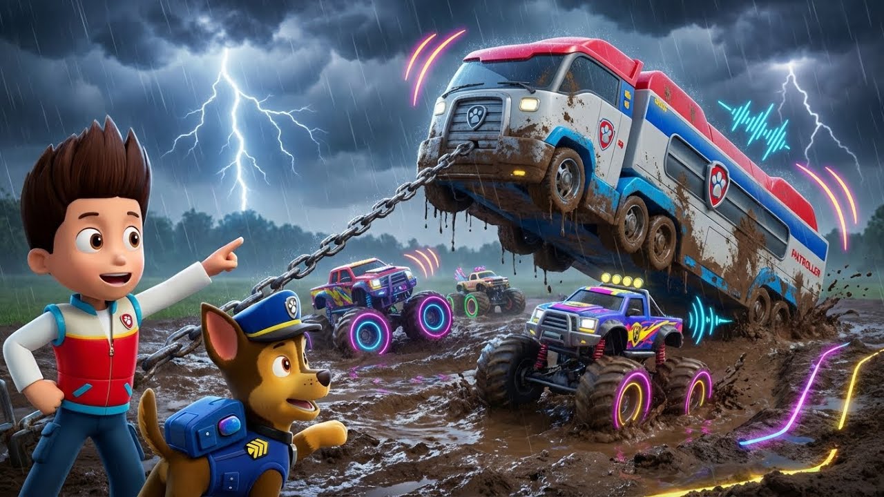 PAW Patrol: Rescue Wheels – The Ultimate Team Tow Finale! 🐾🛞 | Monster Truck Rescue!