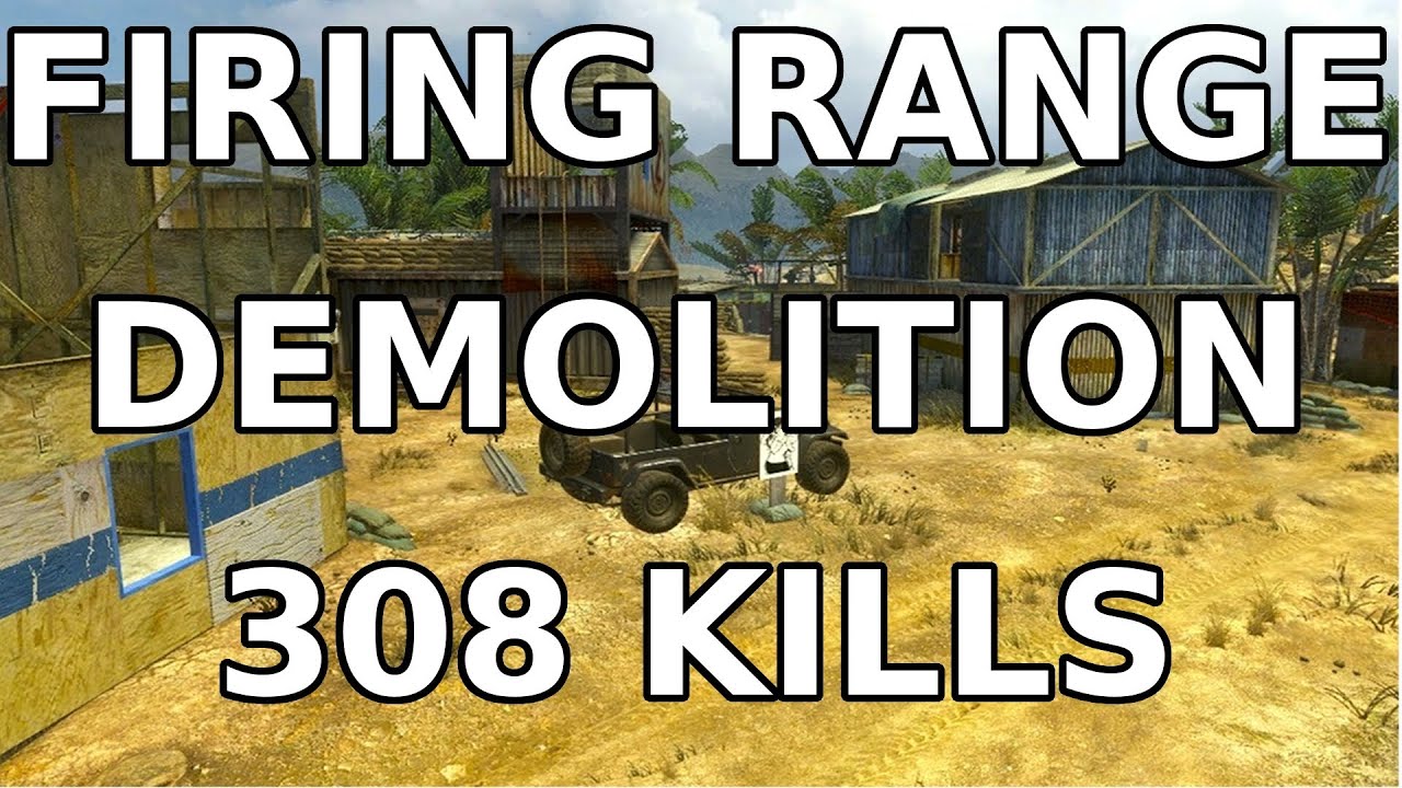 BO: 308 Kills on Firing Range⎢R.I.P. Soundwave