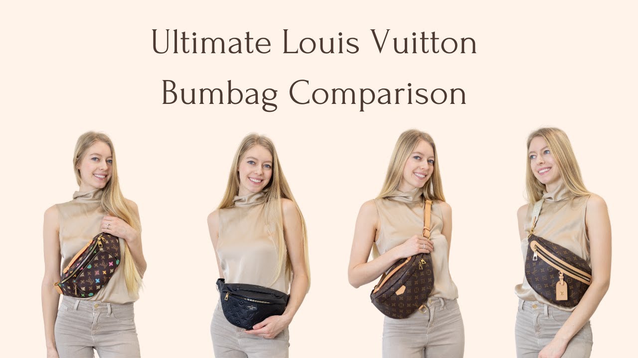 Louis Vuitton Bumbag Showdown! Comparing the Monogram, Black Empreinte, High Rise and Rush Bumbags