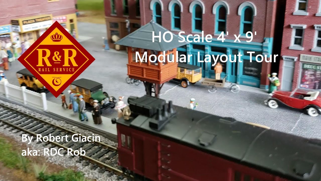 4' x 9' HO Large Modular Layout (12.01.2023)
