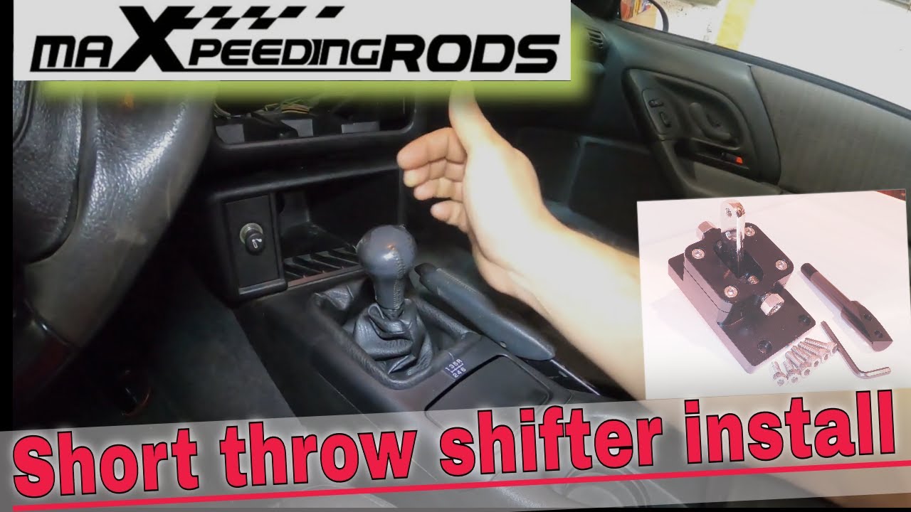 Short throw shifter T56 install maXpeedingrods 6-speed transmission 4th gen F-body Camaro Firebird