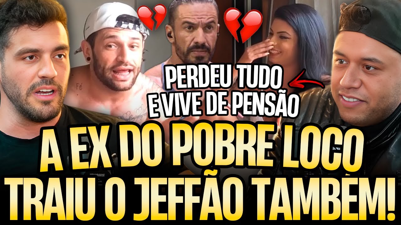 PERDEU A CASA E VIVE DE PENSÃO | GORGONOID E JUNIOR MASTERS SOBRE A EX DE POBRE LOCO