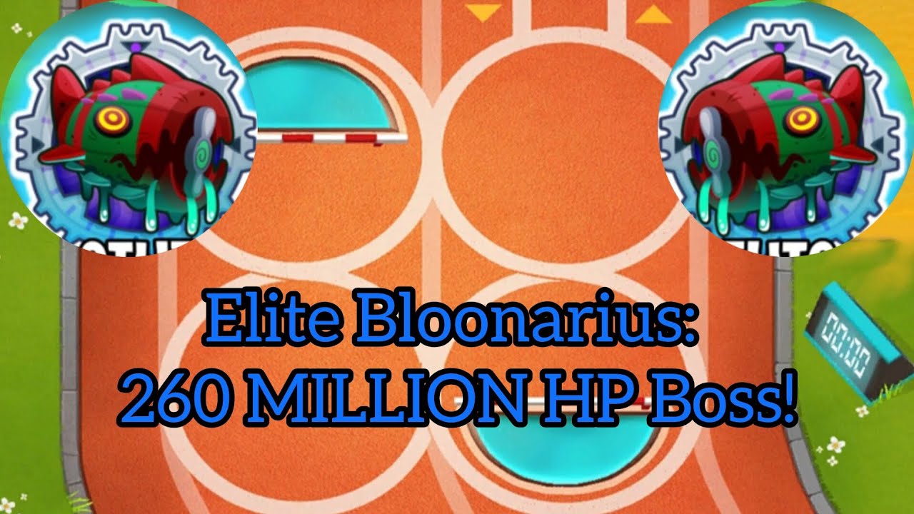 Bloonarius Elite | Four Circles | This is the TANKIEST boss SO FAR | BTD6 - Boss Event