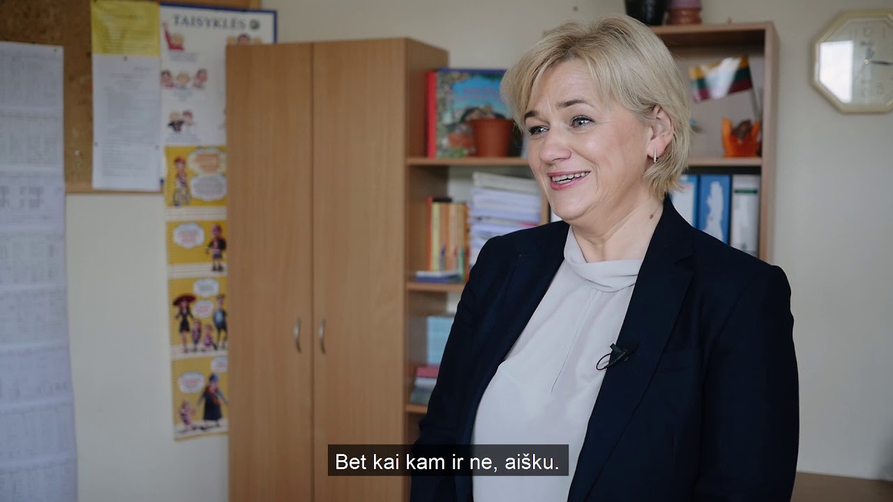 Vilniaus Abraomo Kulviečio klasikinės gimnazijos mokytoja Vigilija Kelerienė #AčiūUžPamokas