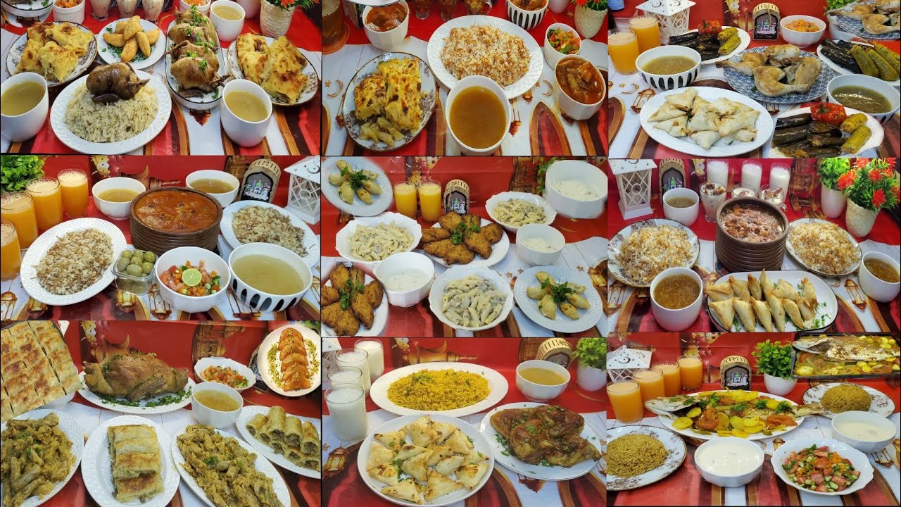 منيو لاكلات شهر رمضان2026🌛جبتلكو الحل قائمه متنوعه لاكلات رمضان  علشان لا تفكرو ولا تحتارو الحل هنا