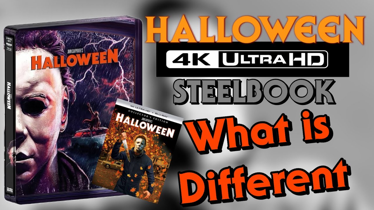 NEW Halloween 4k Steelbook from Scream Factory | What is Different? 