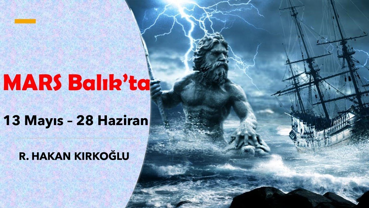 Mars Balık'ta eserekli bir d&ouml;nem - R. Hakan Kırkoğlu