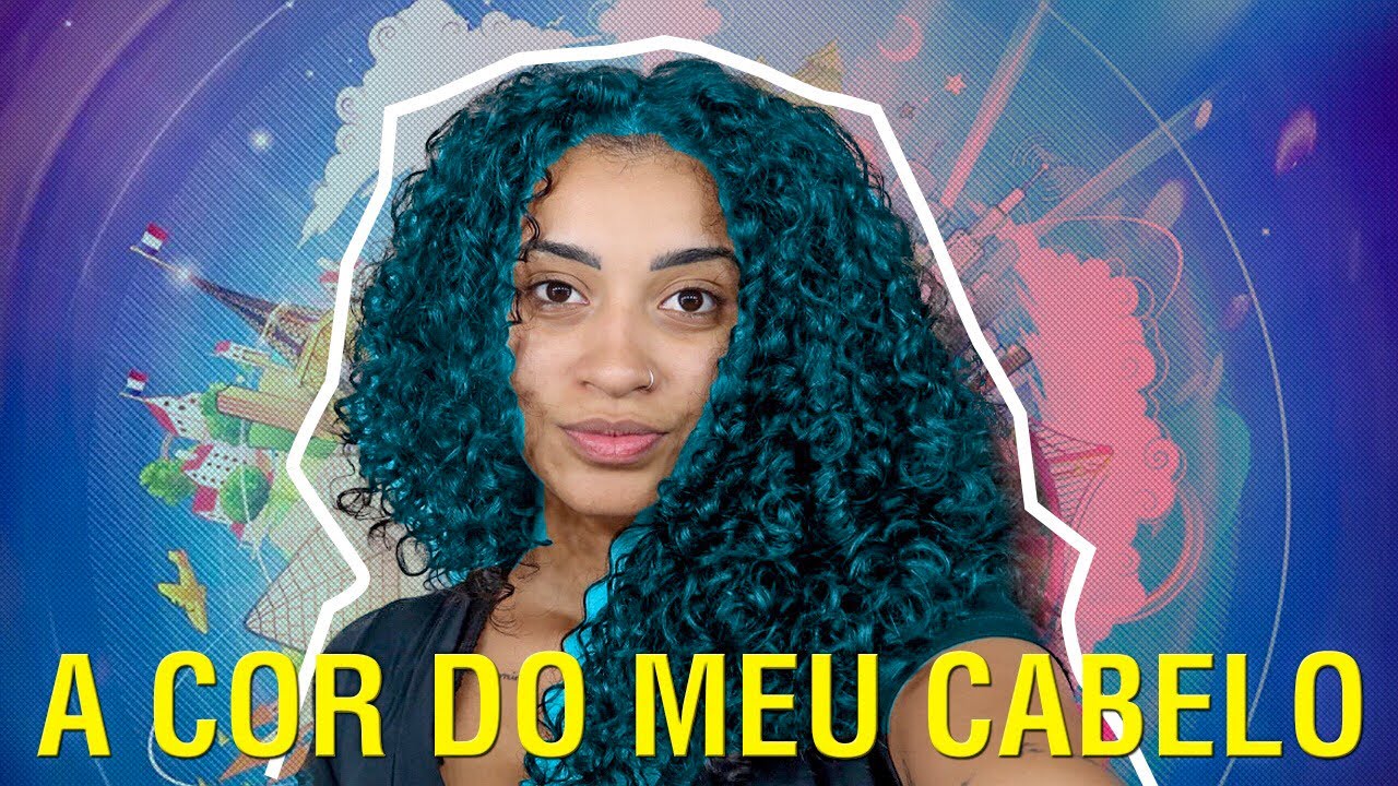 TONALIZEI MEU CABELO CACHEADO SOZINHA  | N&atilde;o &eacute; azul, t&aacute; meninas? #BRUNODALT&Ocirc;NICO