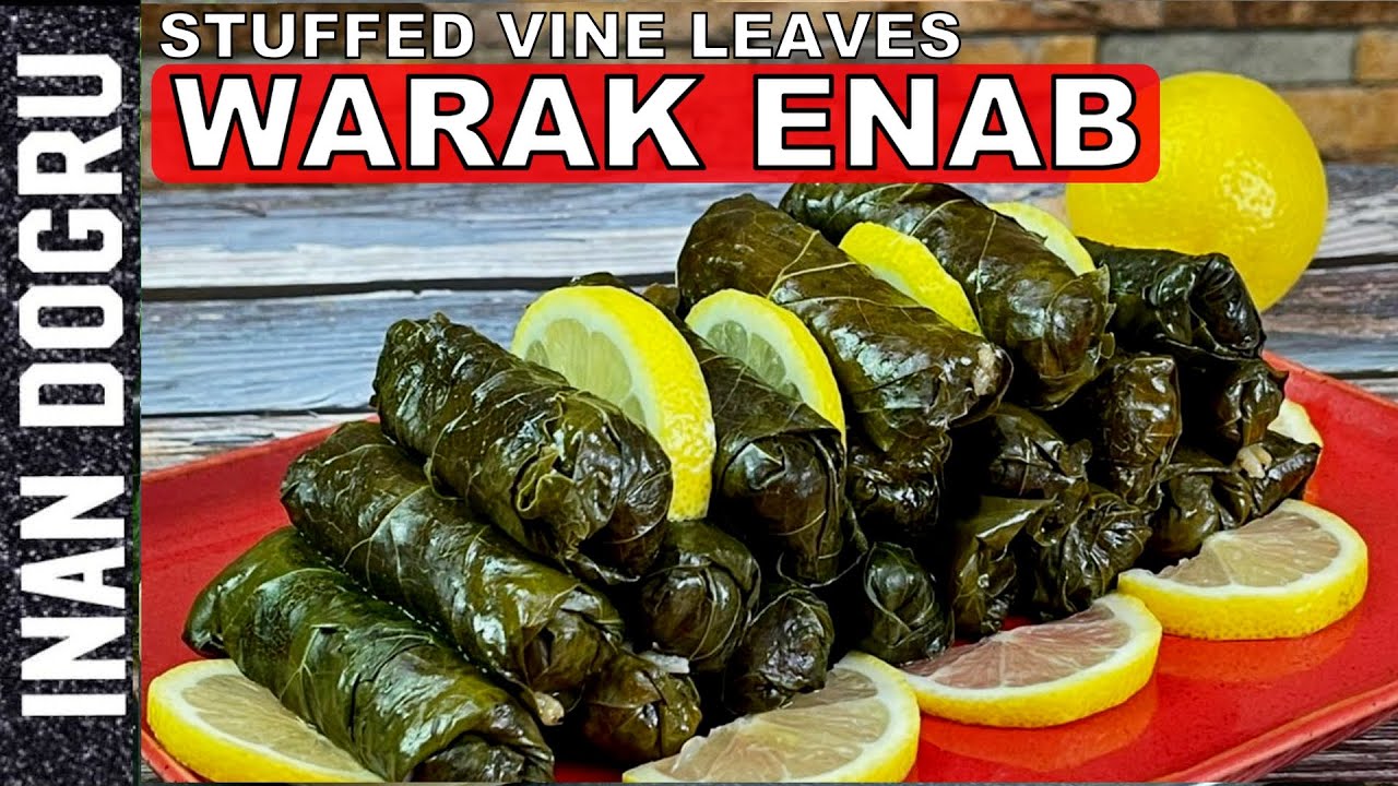 STUFFED VINE LEAVES | TURKISH APPETIZER WARAK ENAB