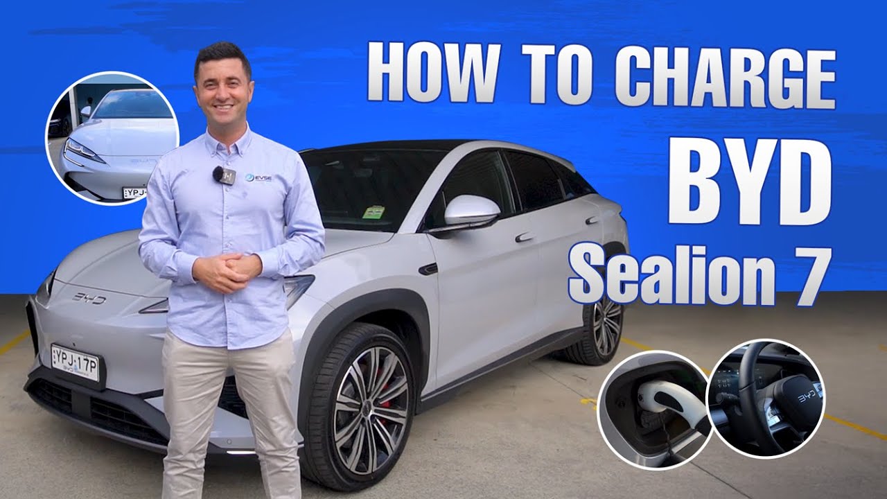 Как зарядить BYD Sealion 7 | Характеристики зарядки, скорость, дальность и опции
