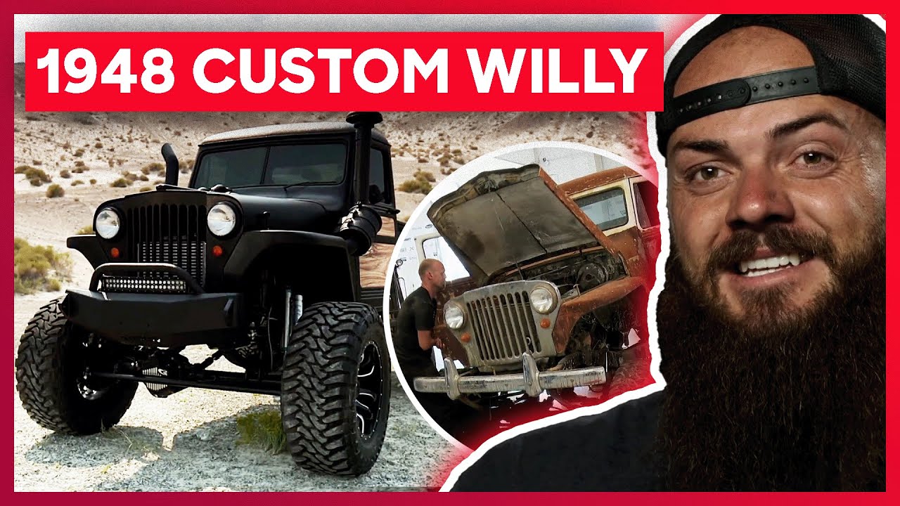 Rusty 1948 Custom Willy Pickup Truck TRANSFORMED | Diesel Brothers