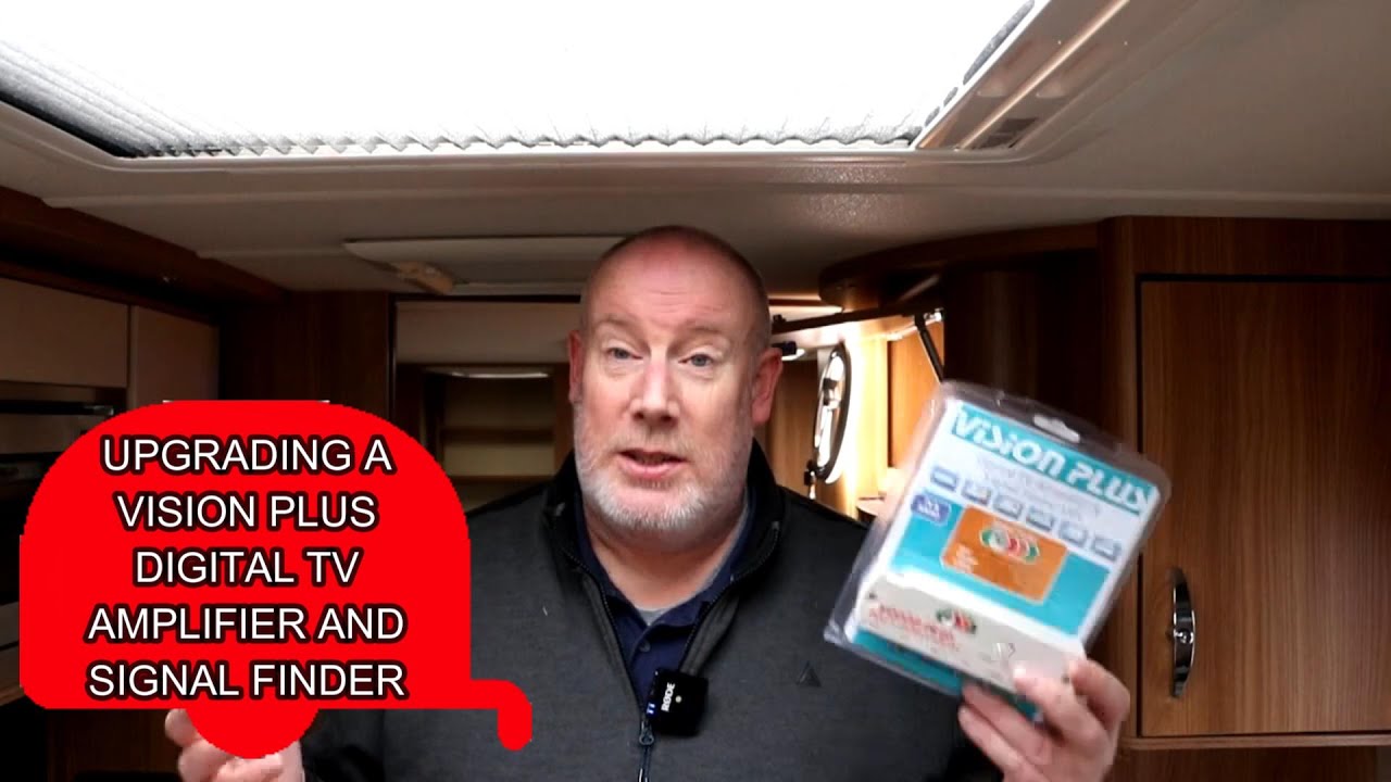 Upgrading A Vision Plus Digital TV Amplifier And Signal Finder In My Caravan