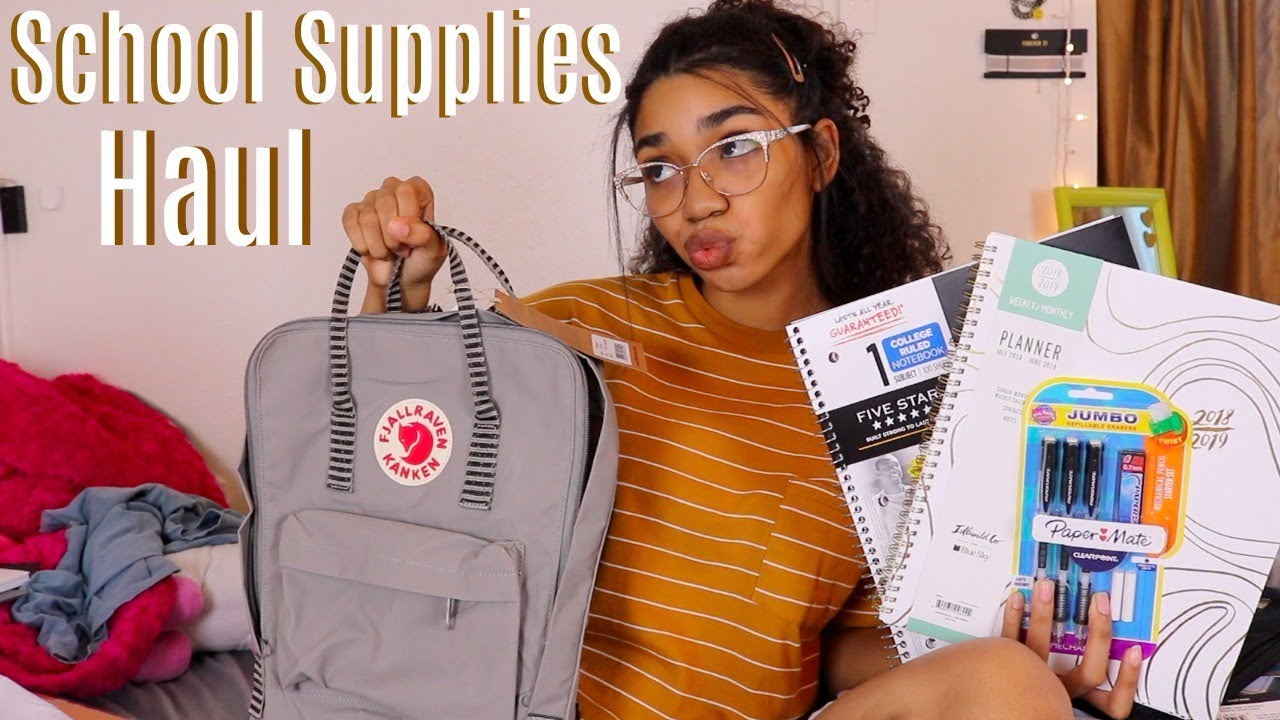 MY BACK TO SCHOOL SUPPLIES HAUL *2018