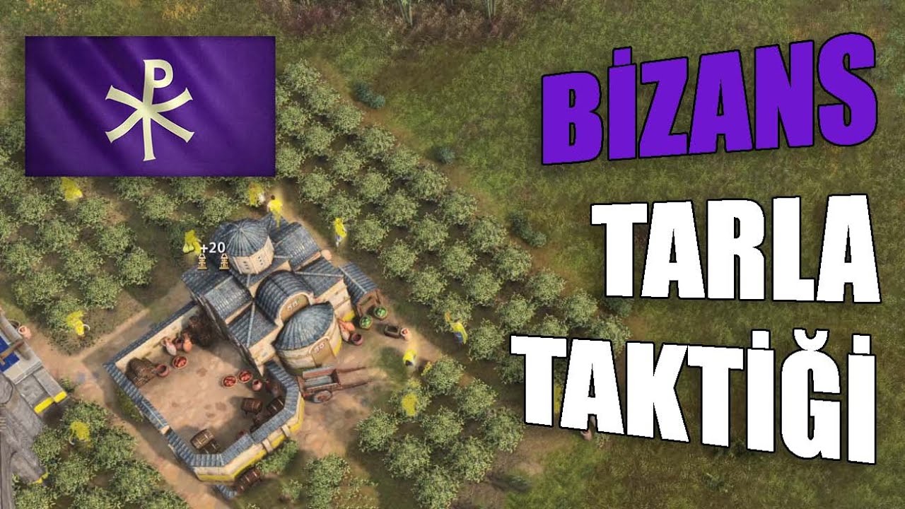 KAZANDIRAN BİZANS TAKTİĞİ - TARLA AÇILIŞI | Age of Empires IV Bizans Rehber