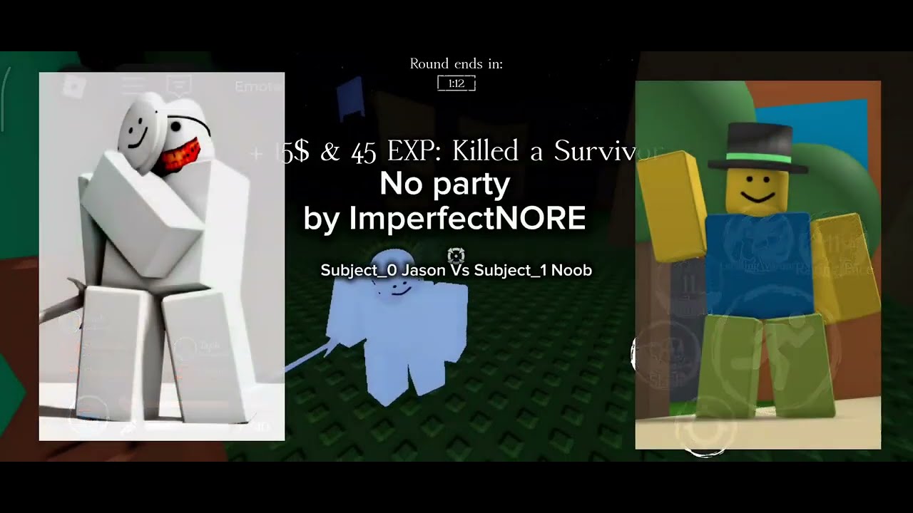No party but ingame | Forsaken lms UST | Roblox