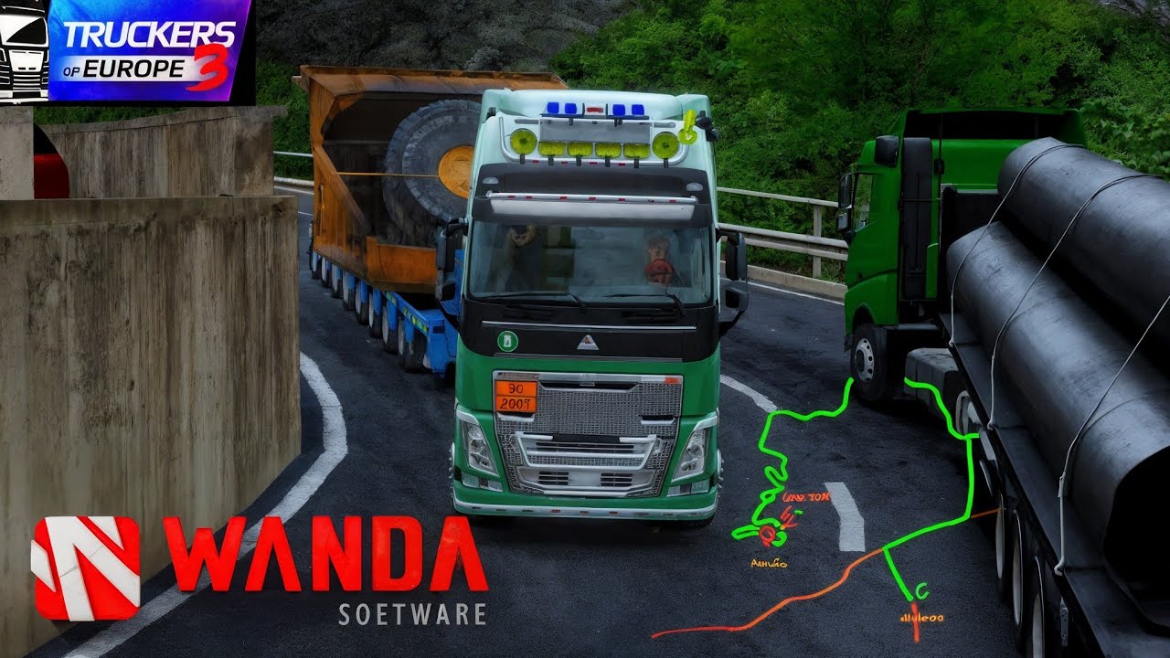 🗺️ New Map Milano Update | Milano From Airolo Mining Truck Parts Transport | TEO3 Gameplay 
