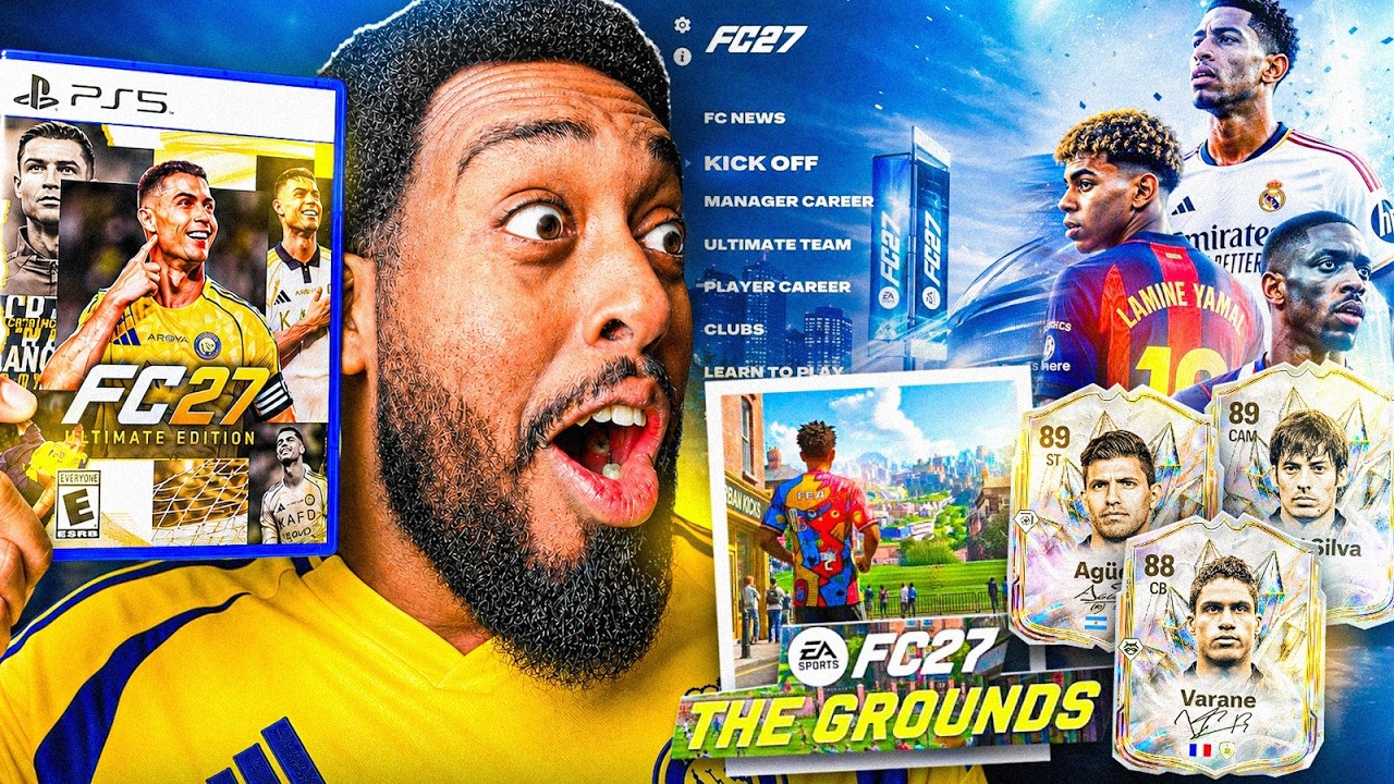 RONALDO auf FC 27 COVER?🤯ALLE FC 27 LEAKS ft NEUE ICONS + OPEN WORLD MODUS KOMMT💸