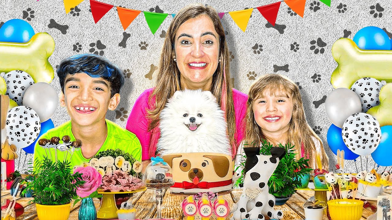 Festa De Aniversário Do Luke: 3 Meses De Muita Fofura! 🐶🎂