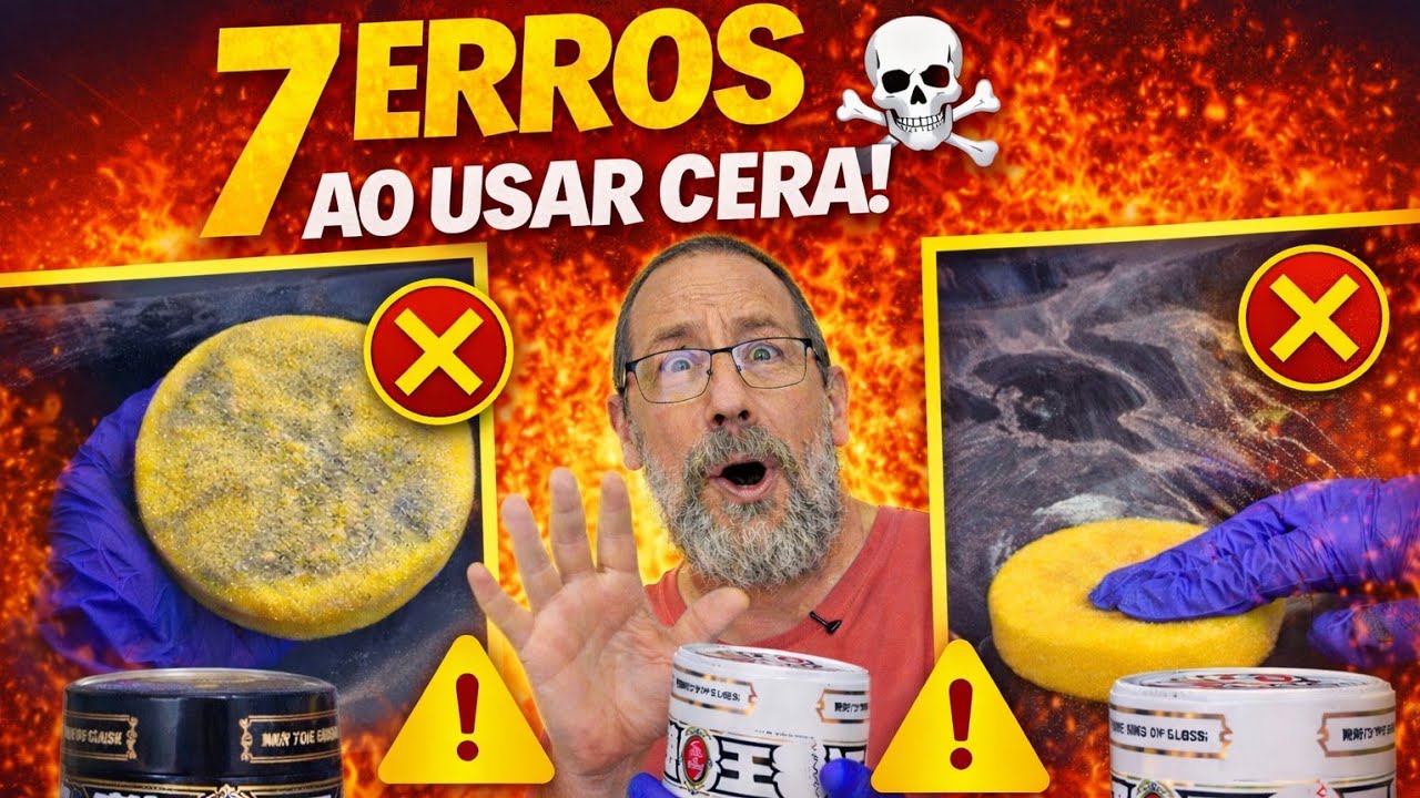 Cera para Carro! 7 Erros todo Mundo Cometeu!