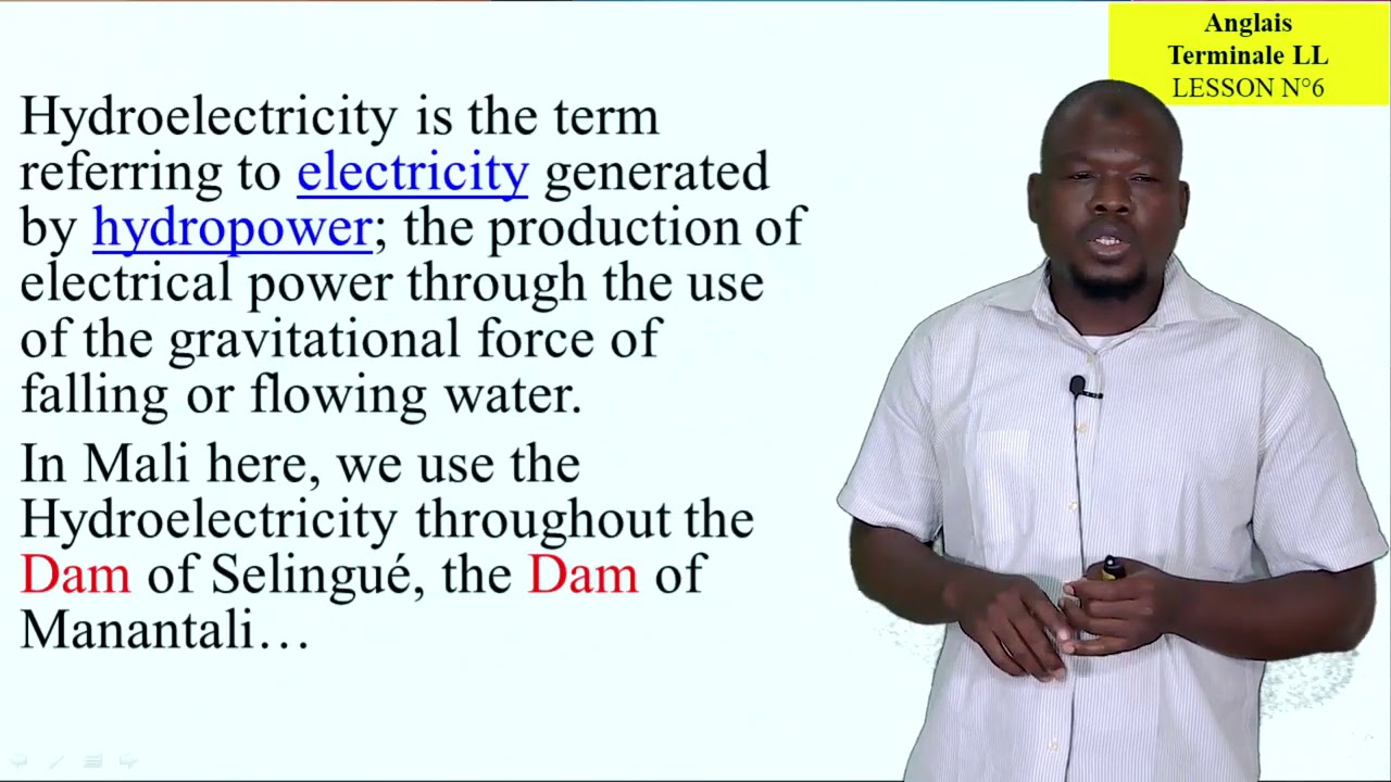 TLL Anglais leçon6 Renewable and non Renewable sources