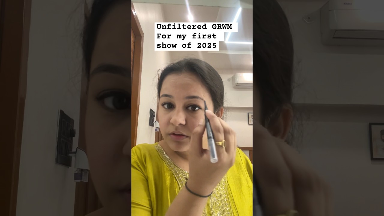 Unfiltered GRWM for my first show of 2025 
