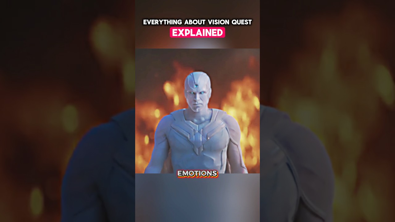 Everything About Vision Quest Explained #shorts #marvel #visionquest #vision