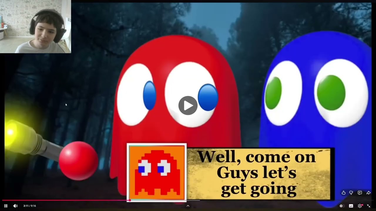 Пак-Мен СОШЁЛ С УМА и РЕШИЛ УБИТЬ ВСЕХ | Pac-Man (Analog Horror) - РЕАКЦИЯ