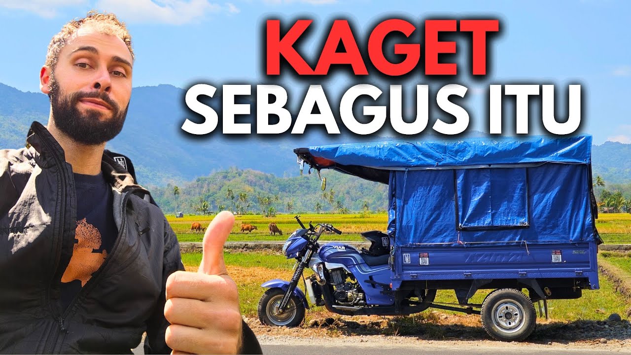 Solo Motor Tiga Roda Campervan dari Jalan Sampoerna Ende ke Nagekeo Flores