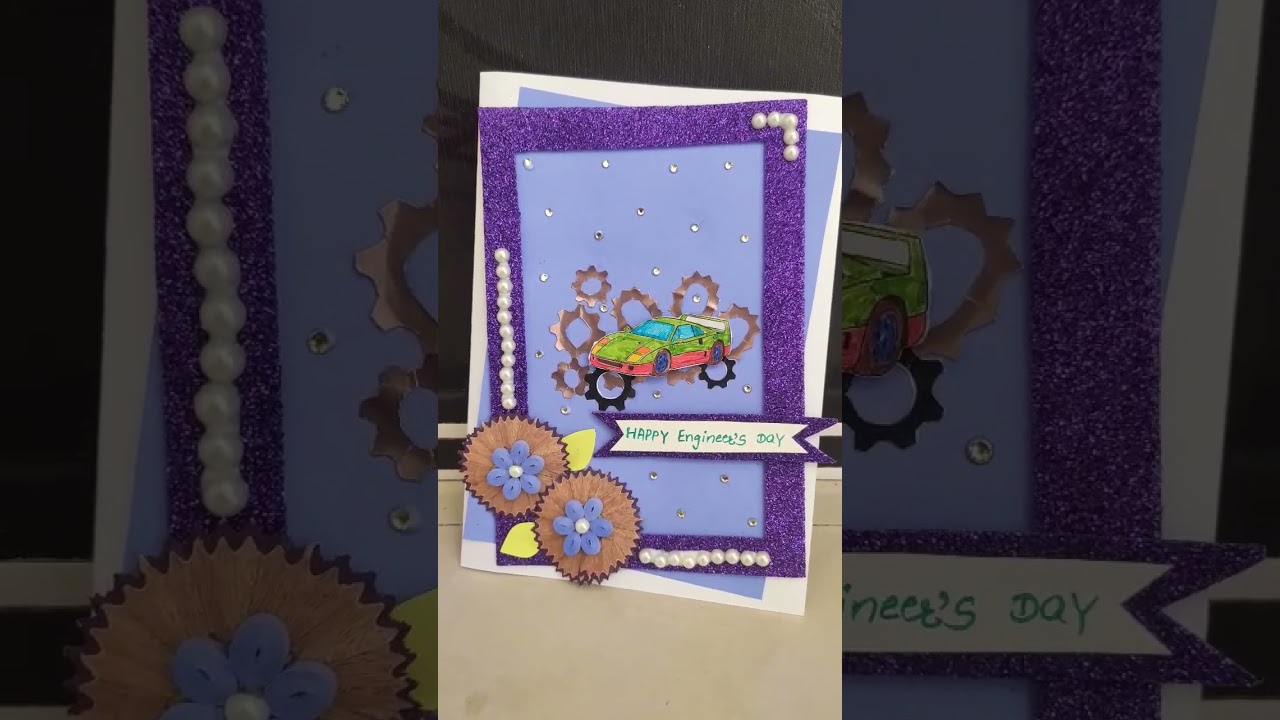 #diy #craft #shortvideo #youtubeshorts #ytshort #engineering #15sep #engineer #engineersdaycard